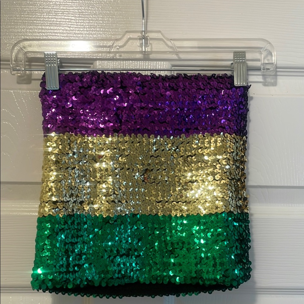 Vine & Love Black and Purple Sequin Detail